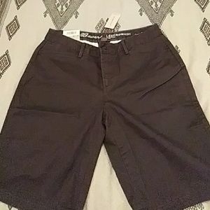 New stretch short green olive.